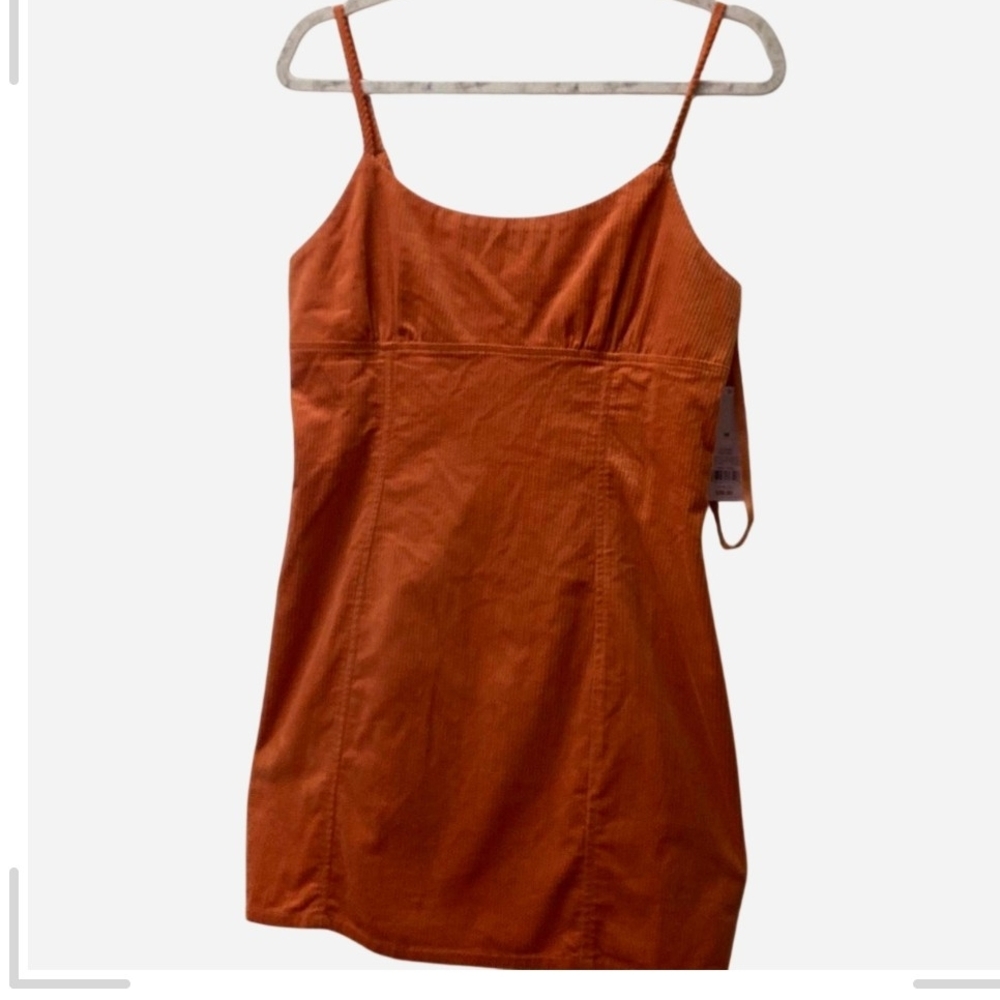Wild Fable Rust Mini Dress with Spaghetti Straps Size M - Picture 3 of 6